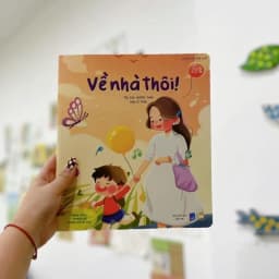 Thumbnail Sách - Nhà Ở Trong Tim Con (Combo 2 Cuốn Về Nhà Thôi Và Chỉ Dài Một Gang Tay / Lẻ Cuốn) - Lionbooks 4