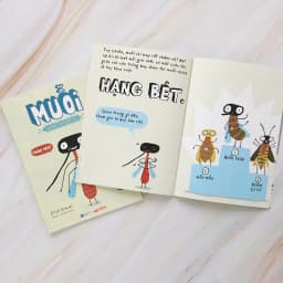 Thumbnail Sách - Những sinh vật í ẹ - Muỗi - Nhận biết con vật cho bé - Khoa học vui nhộn - Crabit Kidbooks 1
