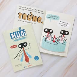 Thumbnail Sách - Những sinh vật í ẹ - Muỗi - Nhận biết con vật cho bé - Khoa học vui nhộn - Crabit Kidbooks 2