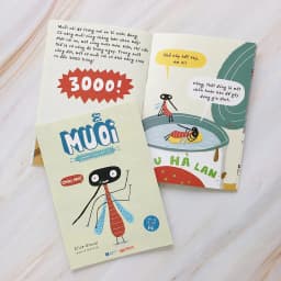 Thumbnail Sách - Những sinh vật í ẹ - Muỗi - Nhận biết con vật cho bé - Khoa học vui nhộn - Crabit Kidbooks 3