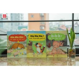 Thumbnail Sách - Ối ối ối! Bé Lợn gặp rắc rối + Xùy xùy xùy! Một mình buồn quá đi + Khò khò khò! Ai ngáy to thế nhỉ? Đinh Tị Books 2