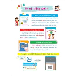 Thumbnail Sách - Ôn Hè Tiếng Anh Lớp 4 - Dành cho học sinh lớp 4 lên 5 1