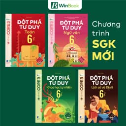 Thumbnail Sách - Đột phá tư duy Lớp 6 - Toán, Ngữ văn, Khoa học tự nhiên, Lịch sử và Địa lí - Giúp con tự học 1