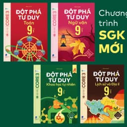 Thumbnail Sách - Đột phá tư duy Toán, Văn, Sử, Địa, Khoa Học Tự Nhiên Lớp 9 - in màu - Dùng chung cho các bộ SGK chương trình mới 1