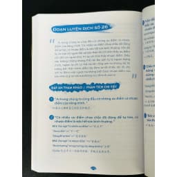 Thumbnail Sách - Phân tích đáp án các bài tập luyện dịch tiếng trung 3