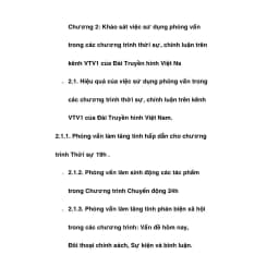 Thumbnail Sách Phỏng vấn trong chính luận truyền hình 2