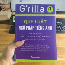 Thumbnail Sách Quy luật ngữ pháp tiếng Anh Grilla Tập 1. Phân tích & Giải thích 3