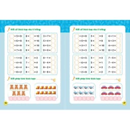 Thumbnail Sách - Rèn Kĩ Năng Cộng Trừ Trong Phạm Vi 10 - Sách Toán Cho Bé Từ 4-6 Tuổi Tính Toán Nhanh 3