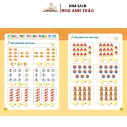 Thumbnail Sách - Rèn Kỹ Năng Cộng Trừ Trong Phạm Vi 20 - Giúp Tính Toán Nhanh Cho Trẻ 4-6 Tuổi 1