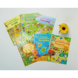 Thumbnail Sách - Sách dán hình đầu đời cho bé - First Stiker book ( Lẻ 1 quyển ) 1