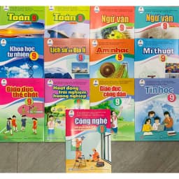 Thumbnail Sách - Sách giáo khoa lớp 9 - chương trình cánh diều (lẻ) + bán kèm 1 quyển vở viết 2