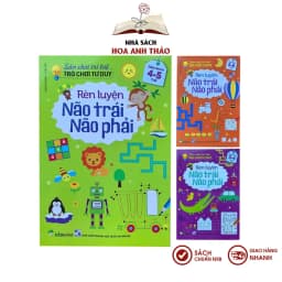 Thumbnail Sách - Sân chơi trí tuệ Rèn luyện não trái não phải cho bé từ 3-6 tuổi 1
