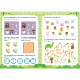 Thumbnail Sách - Sân Chơi Trí Tuệ - Trò Chơi Tư Duy - RÈN LUYỆN NÃO TRÁI, NÃO PHẢI - Dành cho trẻ 4-5 tuổi 3