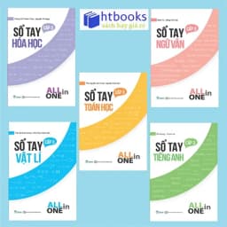 Thumbnail Sách - Sổ tay All In One Toán, Lý, Hóa, Văn, Tiếng Anh Cấp 3  & 360 Động Từ Bất Quy Tắc và 12 Thì (Combo/Lẻ Tùy Chọn) 1