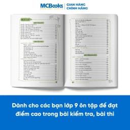 Thumbnail Sách - Sổ tay kiến thức Toán - Văn – Anh Lớp 9 3