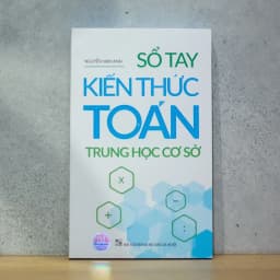 Thumbnail Sách: Sổ Tay Kiến Thức Toán + Vật Lý + Hóa Học + Tiếng Anh + Ngữ Văn Trung Học Cơ Sở 1