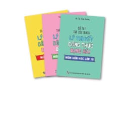 Thumbnail Sách - Sổ tay tra cứu nhanh Lý thuyết - Công thức - Dạng bài Toán 10 2
