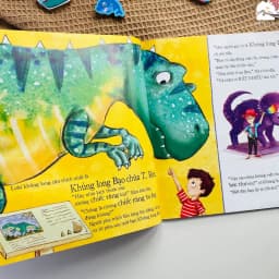 Thumbnail Sách song ngữ cho bé 3-8 tuổi - Series Khủng Long Thân Mến 3