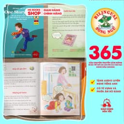 Thumbnail Sách song ngữ cho bé One Story A Day 12 tập 365 câu chuyện phát triển trí tuệ và nuôi dưỡng tâm hồn 4