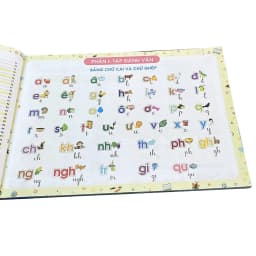 Thumbnail Sách - Tập Đánh Vần Tiếng Việt Theo Sơ Đồ Tư Duy Phiên Bản Mới Nhất 5.0 2