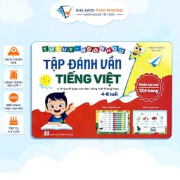 Thumbnail Sách - Tập đánh vần Tiếng Việt (Bí quyết giúp con đọc tiếng Việt thông thạo 4-6 tuổi) 1