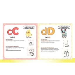 Thumbnail Sách - Tập Đánh Vần Và Hướng Dẫn Viết 29 Chữ Cái Tiếng Việt (Có Quét Mã QR) 4