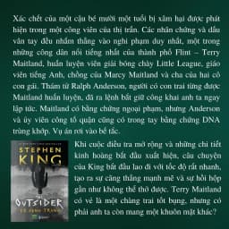 Thumbnail Sách - The Outsider - Kẻ Song Trùng - Stephen King 2
