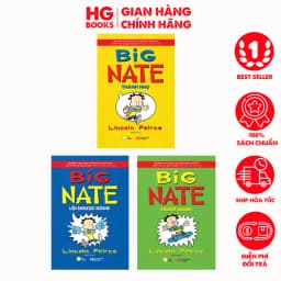 Thumbnail Sách Thiếu Nhi - Big Nate - Bản Song Ngữ và Tiếng Việt Kèm File Nghe & Note Từ Vựng - HG Books 1