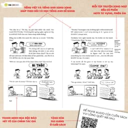 Thumbnail Sách Thiếu Nhi - Big Nate - Bản Song Ngữ và Tiếng Việt Kèm File Nghe & Note Từ Vựng - HG Books 4