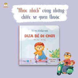 Thumbnail Sách Thơ Bộ 3 Cuốn: Đưa Bé Đi Chơi - Đi Xây Nhà Mới - Í Ới Lên Đường [Lionbooks] 3