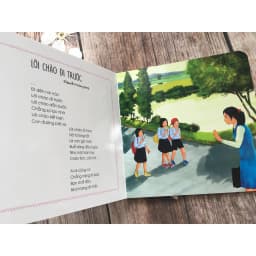 Thumbnail Sách - Thơ Cho Bé Học nói (Dành Cho Bé 0-3 Tuổi các trang đều là bìa cứng chống nước) 1