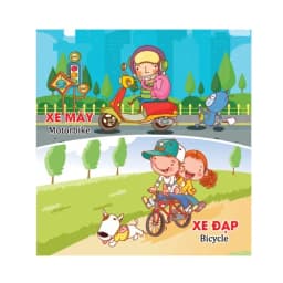 Thumbnail Sách - Thỏ Con Nhận Biết Phương Tiện Giao Thông 2