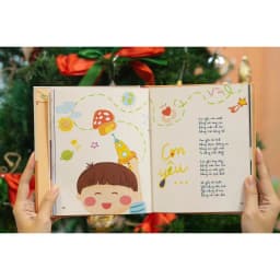 Thumbnail Sách Thơ Ru - Cuốn Đêm Ấm (Bìa cứng, kèm nhạc) - Cho bé trước giờ đi ngủ, Casa Sunshine 2
