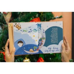 Thumbnail Sách Thơ Ru - Cuốn Đêm Ấm (Bìa cứng, kèm nhạc) - Cho bé trước giờ đi ngủ, Casa Sunshine 4