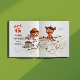 Thumbnail Sách - Thơ tập nói ca dao "Ngày nào em bé cỏn con" - Crabit Kidbooks 2