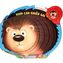 Thumbnail Sách - Thơ Về Động Vật: Cô Cừu Mũm Mĩm, Cá Hề Sặc Sỡ, Nhím Con Nhiều Gai, Chị Ong Chăm Chỉ - Bộ 4 quyển, lẻ tùy chọn 4