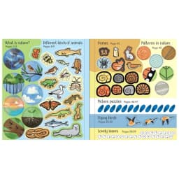 Thumbnail Sách tiếng anh Usborne - Little children's Activity book - tổng hợp kỹ năng hoạt động cho bé tìm kiếm, tô màu, bóc dán, 4