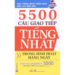 Thumbnail Sách tiếng Nhật - 5500 câu giao tiếp trong sinh hoạt hàng ngày (Kèm File nghe) 1