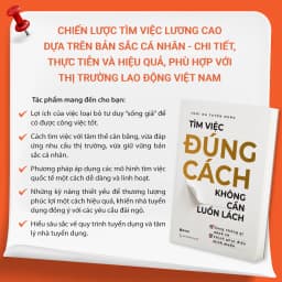 Thumbnail Sách - Tìm Việc Đúng Cách Không Cần Luồn Lách - Dùng Những Gì Mình Có, Chinh Phục Điều Mình Muốn 2