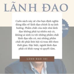 Thumbnail Sách - Tinh hoa lãnh đạo: 101 những điều nhà lãnh đạo xuất chúng cần biết 3