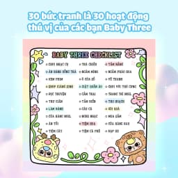 Thumbnail Sách tô màu Baby Three & Cầu vồng cảm xúc 3