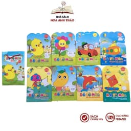 Thumbnail Sách Tô Màu - Bé tô màu nhà trẻ song ngữ việt anh - Bộ 8 quyển 4