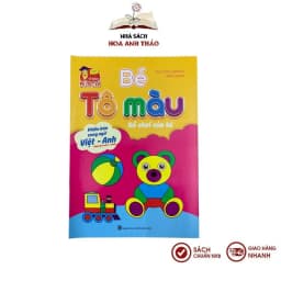 Thumbnail Sách Tô Màu - Bé Tô Màu Phiên Bản Song Ngữ Việt Anh Dành Cho Bé Từ 3-6 Tuổi Nhiều Chủ Đề Tự Chọn 1