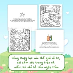 Thumbnail Sách Tô màu Capybara & Trái tim mặt trời 4