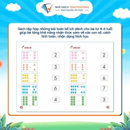 Thumbnail Sách - Toán Tư Duy - Dành cho trẻ em từ 4 - 6 tuổi 3