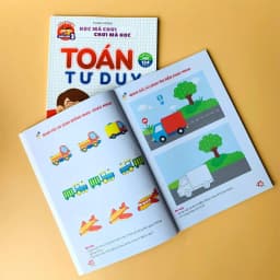 Thumbnail Sách - Toán Tư Duy Phiên Bản Mới 124 Trang - Dành Cho Trẻ 4-6 Tuổi 3