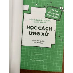Thumbnail Sách - Tôi Tin Tôi Có Thể Làm Được: Học Cách Học Tập – Học Cách Làm Việc – Học Cách Làm Người – Học Cách Ứng Xử TB 2020 3
