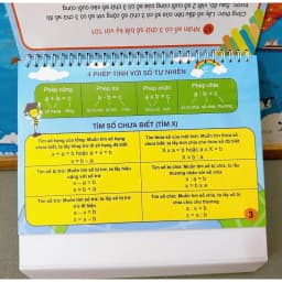Thumbnail Sách - Tổng hợp công thức Toán tiểu học (dành cho các bé lớp 1- lớp 5) 2