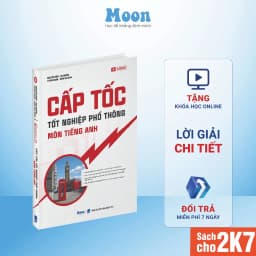 Thumbnail Sách tổng ôn cấp tốc tiếng anh luyện thi đánh giá năng lực, ôn thi THPT quốc gia | Sách ID 1