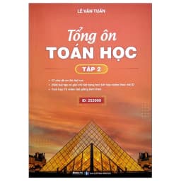 Thumbnail Sách Tổng ôn Toán học Tập 2 tặng kèm mindmap tổng hợp phần giải tích khổ A0 3